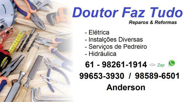 Doutorfaztudo - Eletricista - Hidráulica - Pedreiro