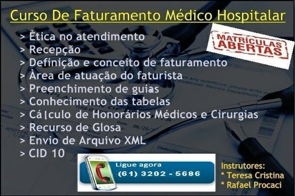 Curso de Faturamento Médico e Hospitalar